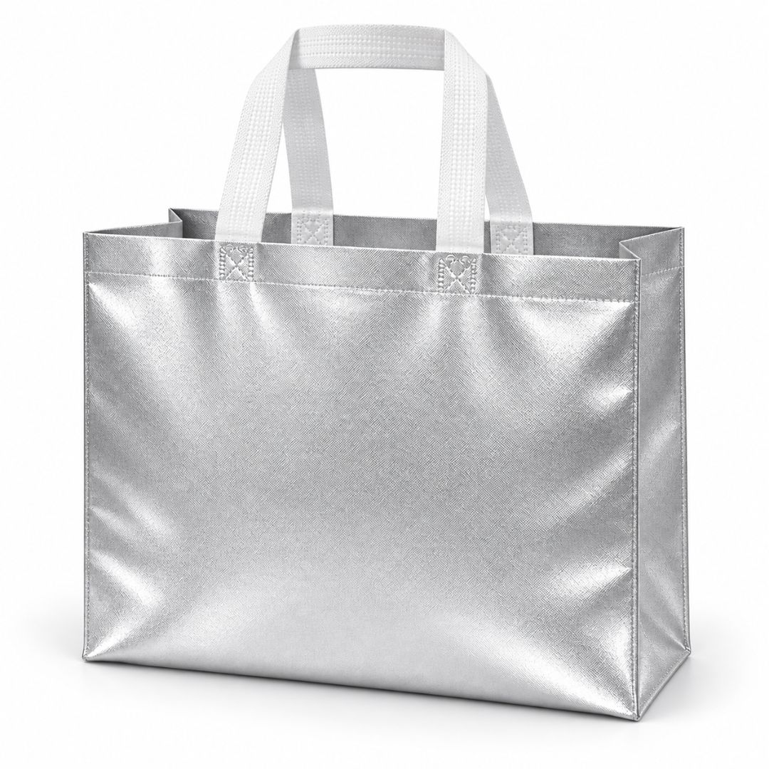 Pack 12 Bolsas TNT Regalo Tipo Boutique Laminado Brillante