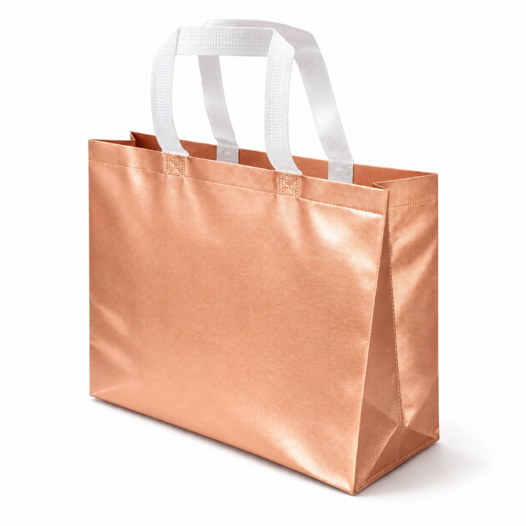 Pack 12 Bolsas TNT Regalo Tipo Boutique Laminado Brillante