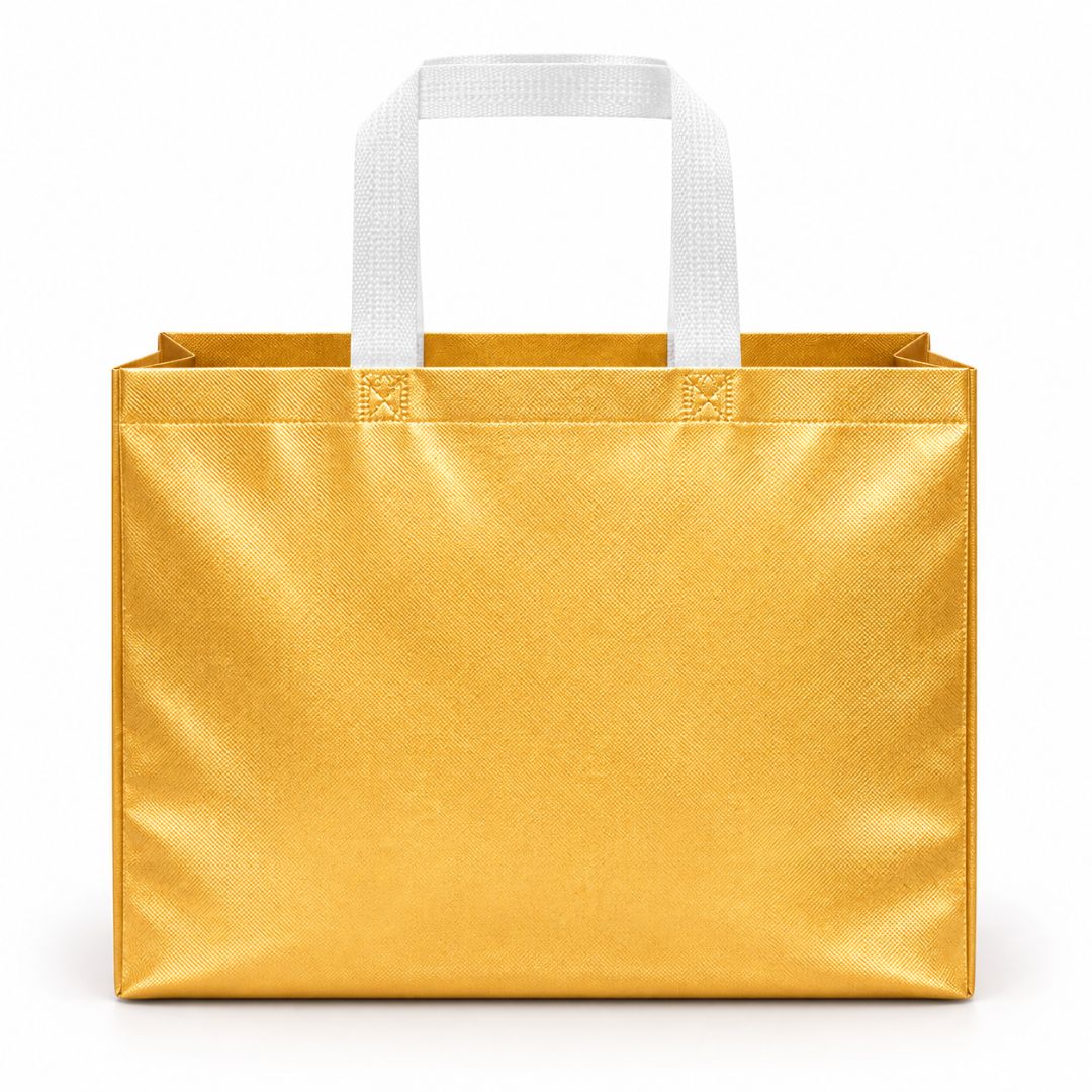 Pack 12 Bolsas TNT Regalo Tipo Boutique Laminado Brillante