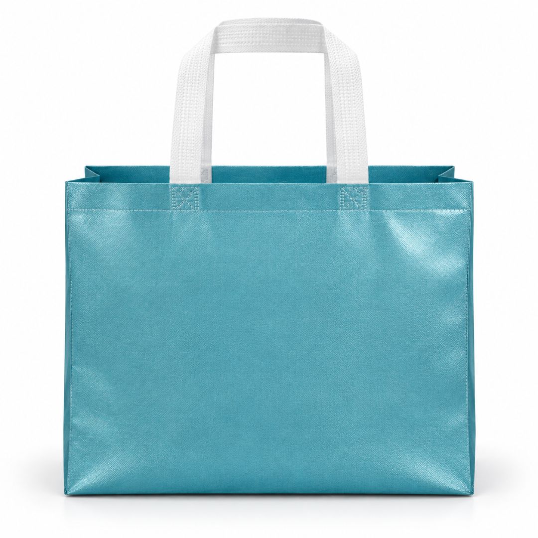 Pack 12 Bolsas TNT Regalo Tipo Boutique Laminado Brillante