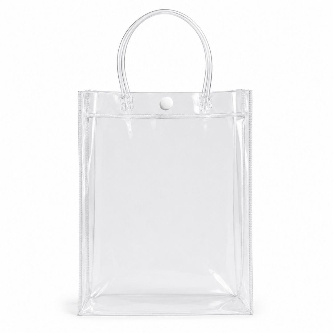 Pack De 20 Bolsas De Regalo PVC Transparentes Con Asas