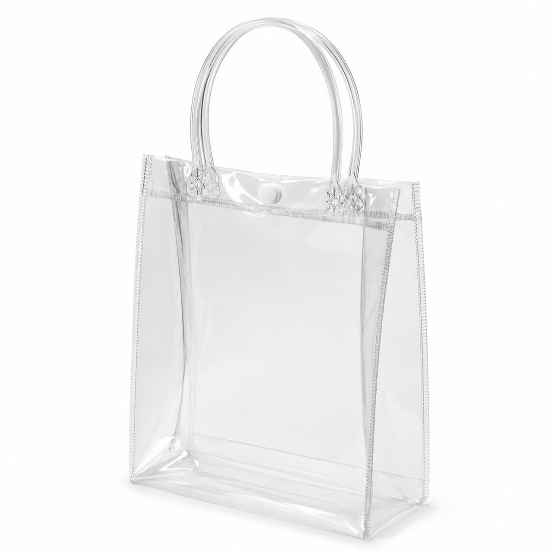 Pack De 20 Bolsas De Regalo PVC Transparentes Con Asas