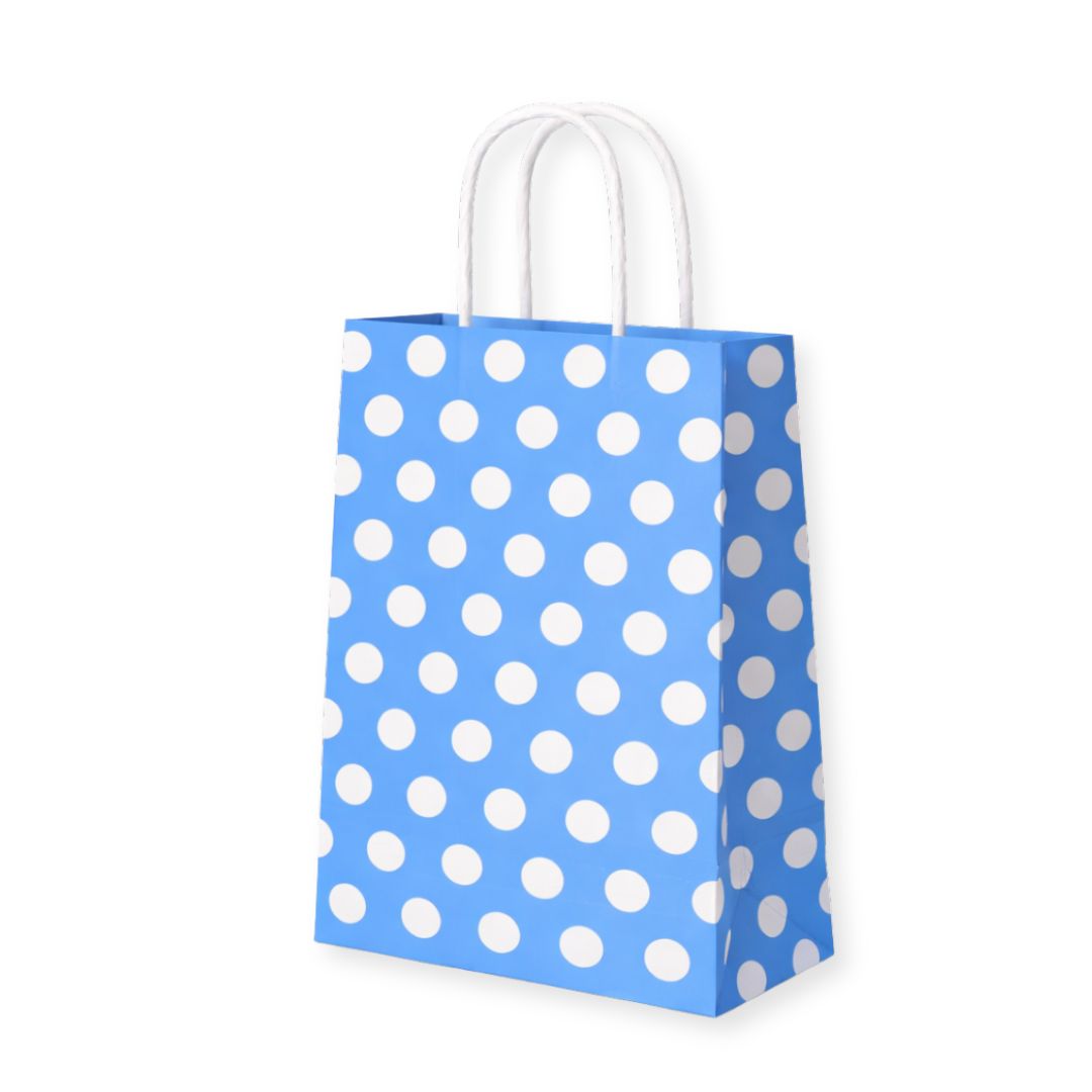 Pack 12 Bolsas De Papel Kraft Colores Diseños Surtidos