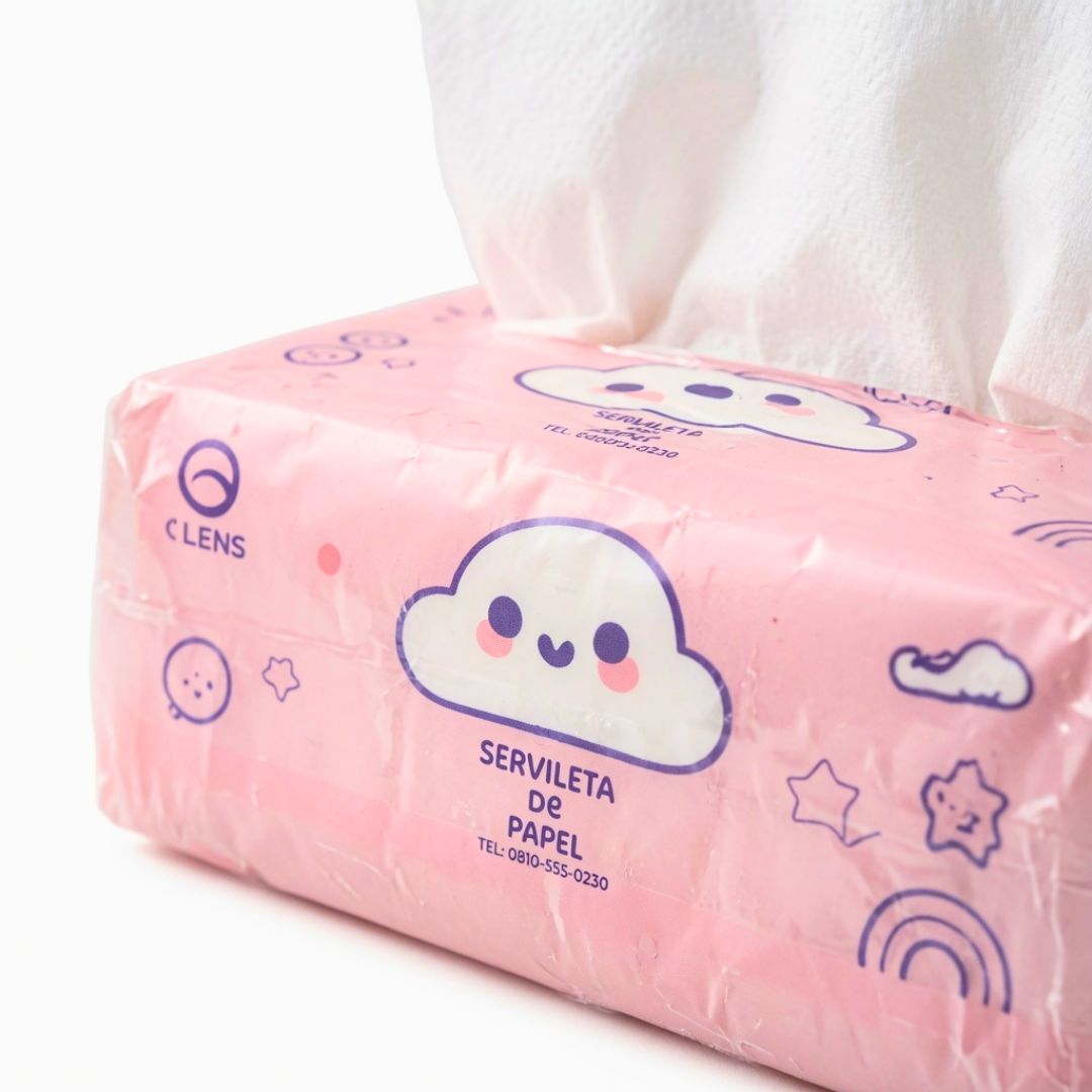 Pack 10 Pañuelos Papel Facial Suaves Desechables 360 Hojas
