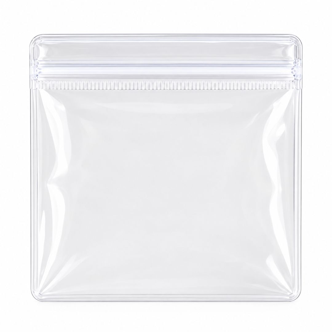 Pack De 100 Bolsas Transparentes De PVC Con Cierre Hermético