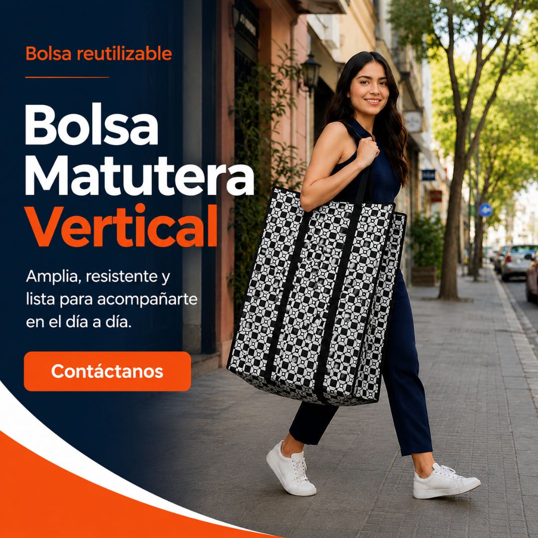 Bolsa Matutera Vertical Surtidas Reusable